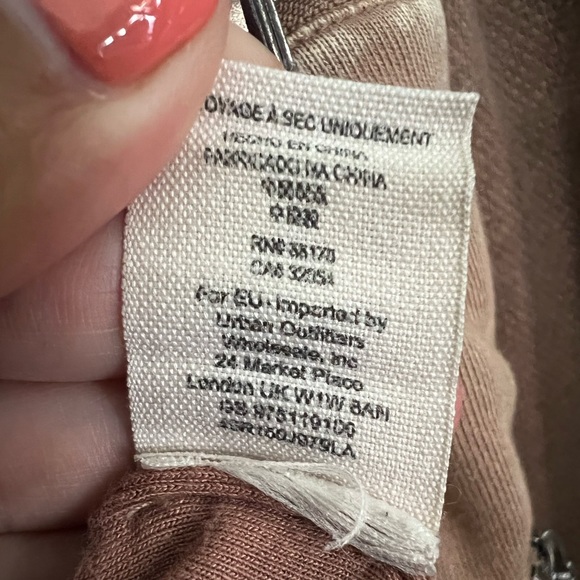 Free People Distressed/Acid wash hoodie size small - Picture 3 of 4